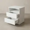 Nočný stolík AURI, 40 x 50 x 32, biely Náhľad obrázku produktu 7