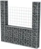 vidaXL Gabbione a U in acciaio 160×20×150 cm Anteprima dell’immagine prodotto 3