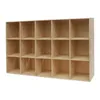 Étagère de 15 mètres cubes, armoire basse à 3 niveaux, Voir les images du produit 9