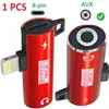 Rot - 2 in 1 to 3.5mm Aux + Adapter Laden kompatibel mit Produktbild-Vorschau 1