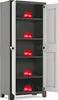 Armadio Keter con ripiani Titan nero e grigio 182 cm Anteprima dell’immagine prodotto 6