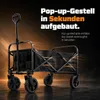 ONBEST Bollerwagen | faltbar | mit Schutzhaube | 61L | 80 Produktbild-Vorschau 8