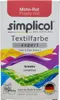 Simplicol Textilfarbe expert Mohn-Rot 150g - Farbe zum Produktbild-Vorschau 2