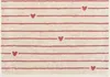 2 Stück Cawö Handtuch 50x100 cm Heart Beats Line beere Produktbild-Vorschau 1
