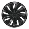 A black wheel cover is shown from a top-down perspective against a white background. Náhľad obrázku produktu