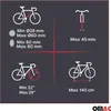 Menabo Fahrradträger Huggy für 1 Fahrrad bis 15kg Stahl Produktbild-Vorschau 3