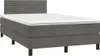 vidaXL Boxspringbett mit Matratze & LED Dunkelgrau 120x200 Produktbild-Vorschau 3