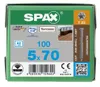 SPAX Terrassenschrauben T25 A2 100 St. Produktbild-Vorschau 30