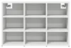 vidaXL Szafka na buty z półką Biała 77,5 x 30 x 51 cm Podgląd zdjęcia produktu 5