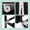 Relaxdays 4052025047276, Gesloten, Zwart, Wit, Fleece, Productafbeelding-voorbeeld 9