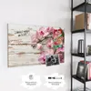 Magnettafel 90x60cm Pinnwand Whiteboard beschreibbar - Produktbild-Vorschau 4