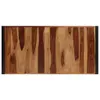 Tavolo da pranzo 140 x 70 x 75 cm in legno massiccio Anteprima dell’immagine prodotto 3