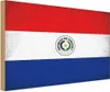vianmo Holzschild 30x40 cm Paraguay Flagge Fahne Wappen Produktbild-Vorschau 1