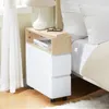 SoBuy nočný stolík kúpeľňový vozík výklenok polica box Náhľad obrázku produktu 1