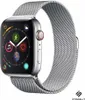 Strap-it Apple Watch Milanese Armband (Silber) Produktbild-Vorschau 1