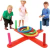1 set di giocattoli da lancio con anelli in plastica per Anteprima dell’immagine prodotto 3
