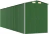vidaXL Geräteschuppen Grün 192x689x223 cm Verzinkter Stahl Produktbild-Vorschau 5