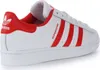 Adidas Superstar XLG Ledertrainer für Herren in Weiß Rot – Produktbild-Vorschau 8