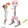 COSTWAY Kinder Basketballständer höhenverstellbar, 3 in 1 Produktbild-Vorschau 1