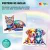 Puzzle animaux 2-en-1 – Chiens et chats, 685 et 632 pièces Voir les images du produit 6