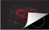 KitchenYeah© Herdabdeckplatte Rosen - Rot - Schwarz , Produktbild-Vorschau 1