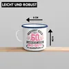 Trendation - 60. Geburtstag Frauen Emaille Tasse Geschenk Produktbild-Vorschau 3