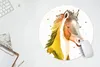 MuchoWow® Mauspad Mousepad Pferd - Gelb - Polka dots - Produktbild-Vorschau 5