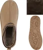 VAN HILL Damen Warm Gefütterte Pantoffeln Bequeme Plateau Produktbild-Vorschau 3