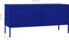 vidaXL TV-Schrank Marineblau 105x35x50 cm Stahl Produktbild-Vorschau 8
