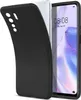 A black silicone phone case is shown partially covering a smartphone. Podgląd zdjęcia produktu