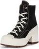 A single black and white Converse Chuck 70 De Luxe Heel Schnürung Segeltuch Turnschuhe is shown against a white background. Produktbild-Vorschau