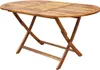 vidaXL set da pranzo da giardino 9 pezzi pieghevole in Anteprima dell’immagine prodotto 9