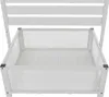 Aluminium Beet mit Rankgitter MCW-P97, Blumenkasten Produktbild-Vorschau 4