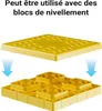 Wiltec 4x Cale de support carrée pour stabilisateur de 5e Voir les images du produit 8