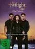 The image shows the main characters from the Twilight Saga film series standing together against a sunset background. Text overlays indicate it's a film collection. Náhľad obrázku produktu