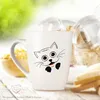 PLATINUX Kaffeetassen mit Griff Set 6 Teilig mit Katzen Produktbild-Vorschau 5
