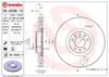 2x BREMBO 09.A558.11 Bremsscheibe Vorderachse Produktbild-Vorschau 4
