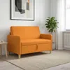 Canapé vidaXL avec rangement, jaune foncé, 122 x 78 x 87 Voir les images du produit 2