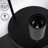 Lampa sufitowa Retro Czarny Matowy Metal Lampa sufitowa Podgląd zdjęcia produktu 2