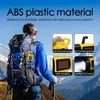 Solar Taschenlampe Handkurbel mit Karabiner, Tragbar LED Produktbild-Vorschau 2