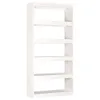 vidaXL Bibliothèque/séparateur de pièce Blanc 80x30x167,4 Voir les images du produit 1