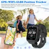 （Schwarz）Kinder Smartwatch mit GPS-Telefonuhr  Produktbild-Vorschau 5