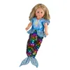 Robe de poupée Mermaid avec paillettes, 28-35 cm Voir les images du produit 2