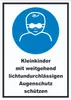 Kleinkinder mit weitgehend lichtundurchlässige Augenschutz Produktbild-Vorschau 1