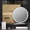 GIMBELEN LED-Badspiegel, rund, 70 cm, 3 Lichtfarben, Produktbild-Vorschau 4
