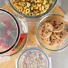 Vilde | Lunchboxen Set - Glasbehälter - 4 Stück - 1,3 L Bis Produktbild-Vorschau 3