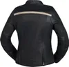 IXS Stripe Damen Motorrad Lederjacke, schwarz, 46 Produktbild-Vorschau 2