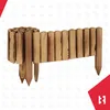 A wooden garden border fence is displayed against a white background. Náhled obrázku produktu