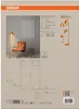 Lampa podłogowa OSRAM Decor Corolle Floor, pomarańczowy Podgląd zdjęcia produktu 3