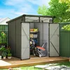 Outsunny Gerätehaus Kunststoff 3,24m³ 190x191x215cm Produktbild-Vorschau 2